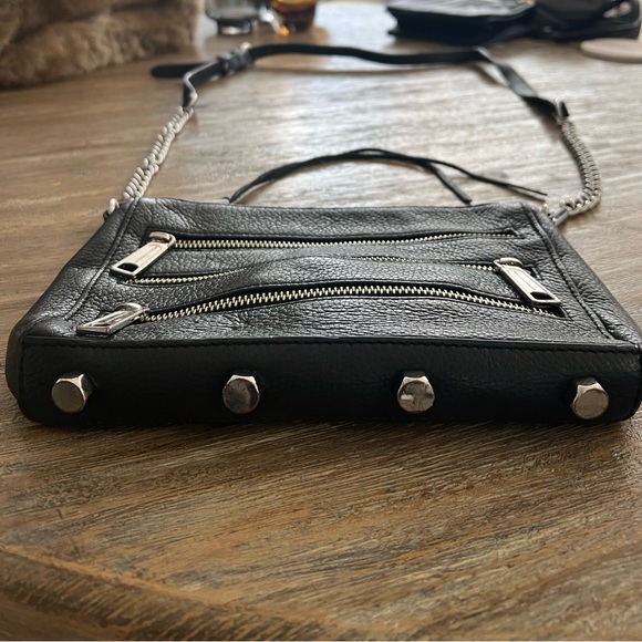 Black leather vintage Rebecca Minkoff Purse - Picture 3 of 7